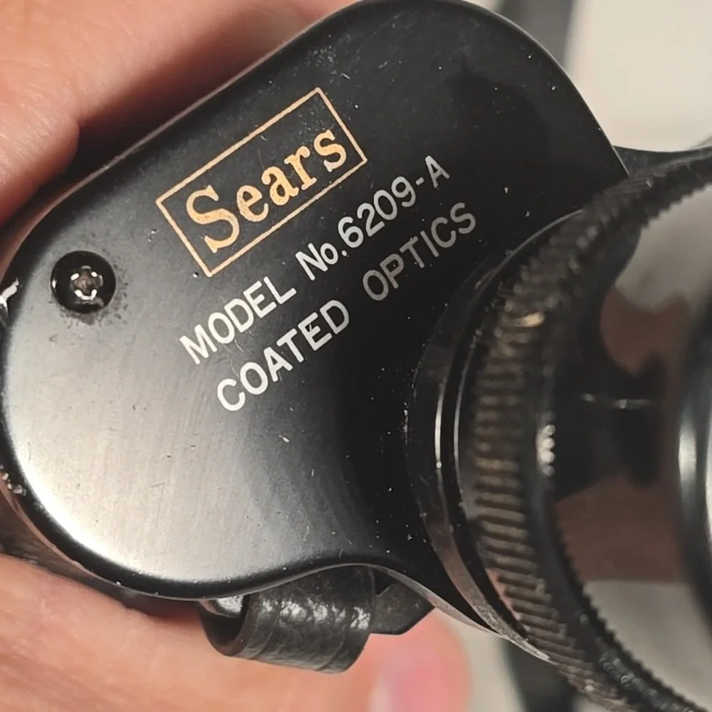 VTG SEARS Model 6209-A 7X35mm/367ft At 1000 YDS Binoculars-Coated Optics No Case